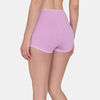 Zivame Medium Rise Full Coverage Boyshorts - Violet Tulle — thumbnail 2